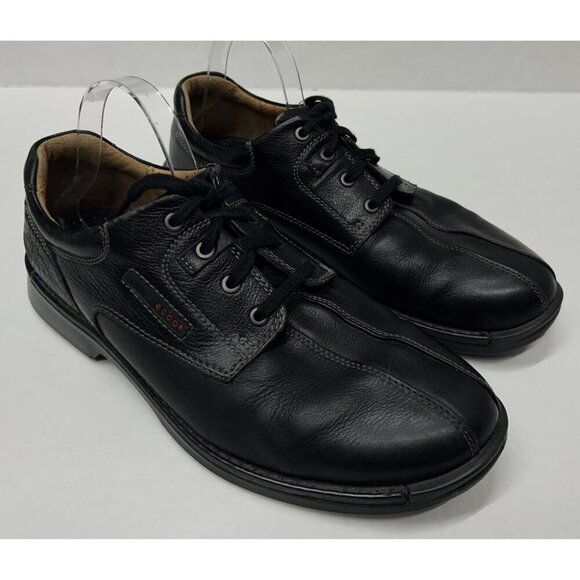 Ecco Dress Shoes Mens Eu 46/US 12-12.5 fusion black Comfort Arch Support Leather main image 5